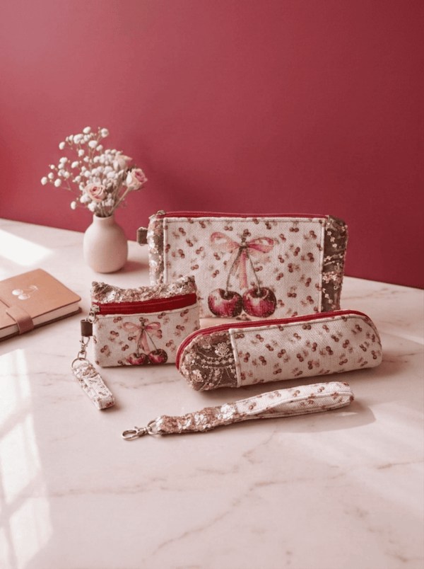 Set Coquette Sparkle (Cherry)